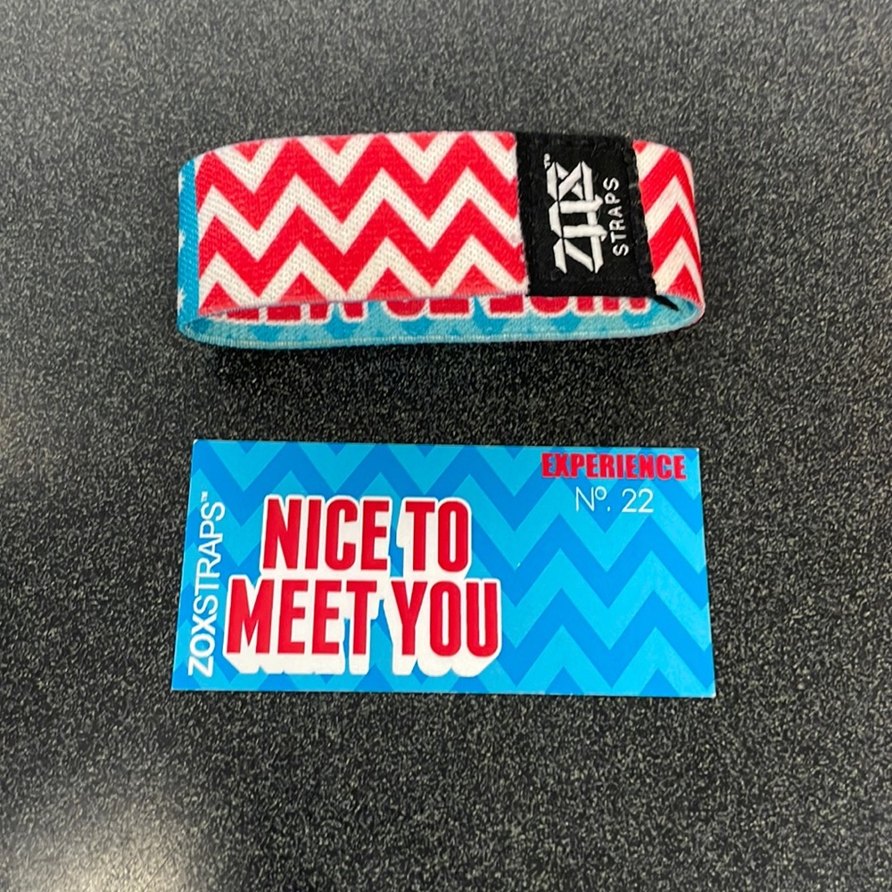 ZOX strap Nice to Meet You #0981 (Forever the Sickest Kids collaboration strap)